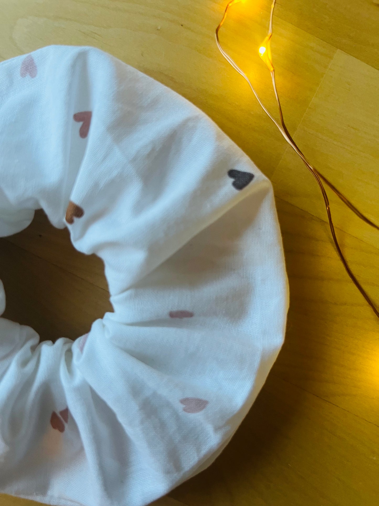 Chouchou motif coeur - Autours Madame