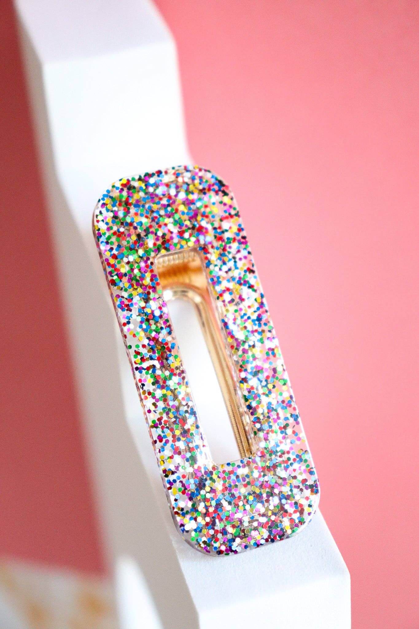 Barrette cheveux résine Carnaval - Autours Madame