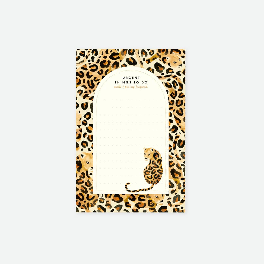 Bloc-notes LEOPARD - Autours Madame