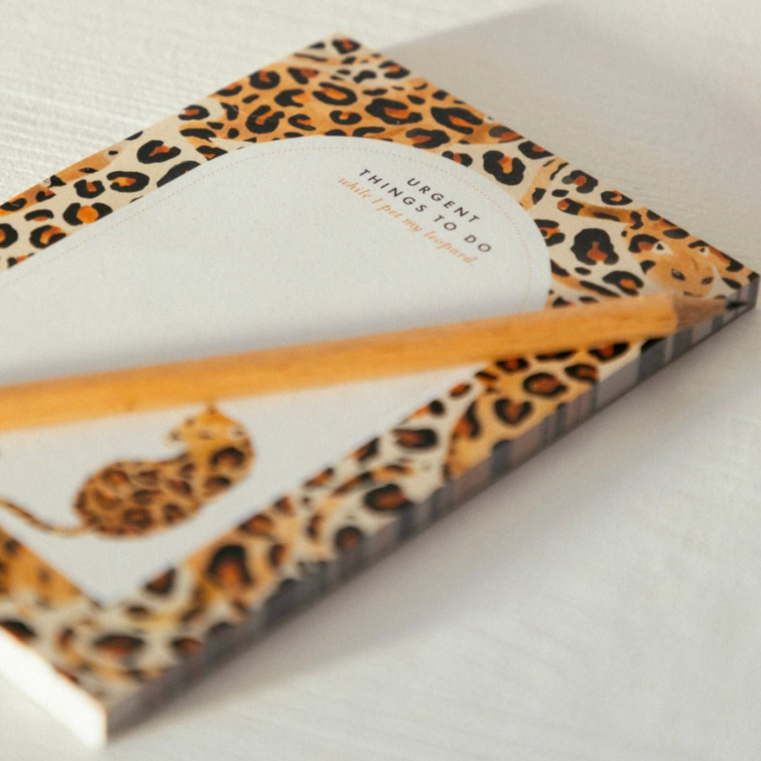 Bloc-notes LEOPARD - Autours Madame