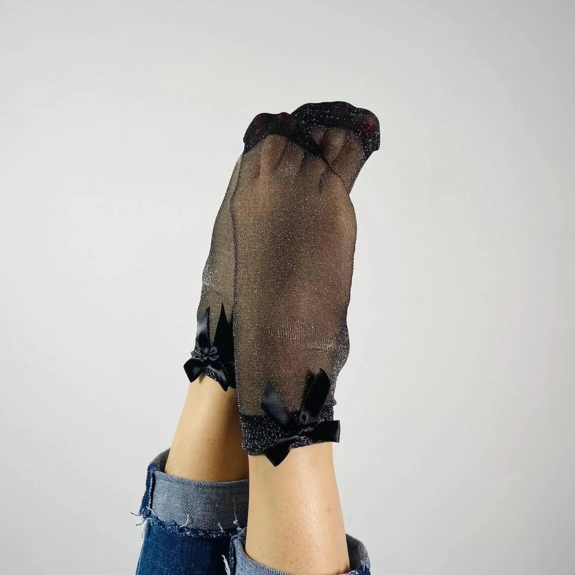Chaussettes femme à paillettes - Autours Madame