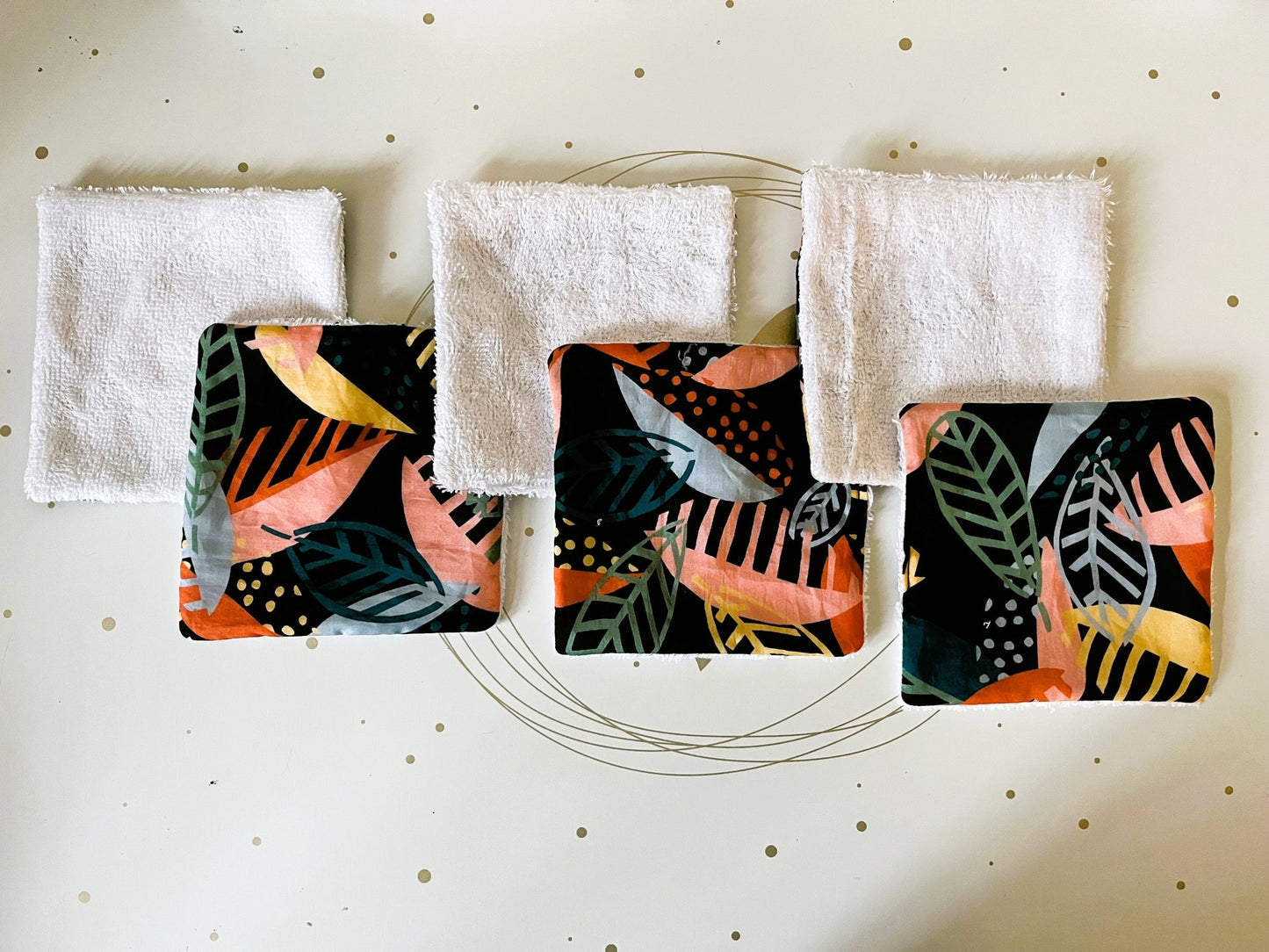 Lingettes lavables Liberty Menphys - Autours Madame