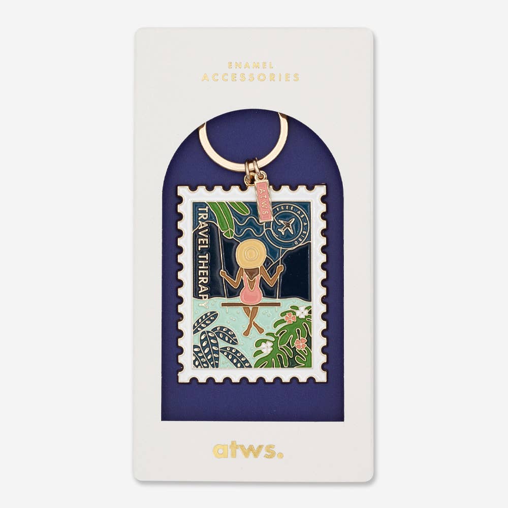 Porte-clés TRAVEL THERAPY - Autours Madame