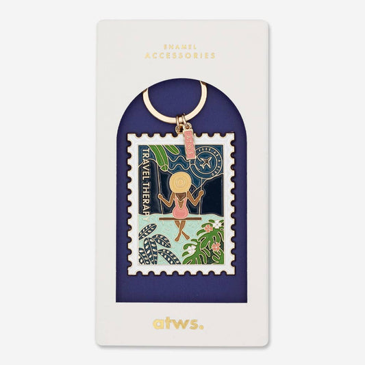Porte-clés TRAVEL THERAPY - Autours Madame