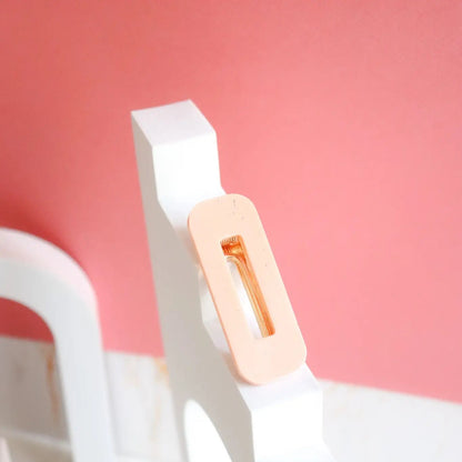 Barrette pince pêche pastel - Autours Madame