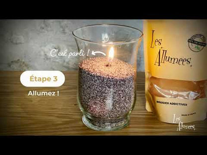 Sable de cire de Bougie Blanc