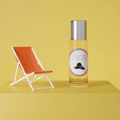 LA FILLE COOL - Eau de parfum aux fruits exotiques, orchidée noire et notes poudrées - Autours Madame
