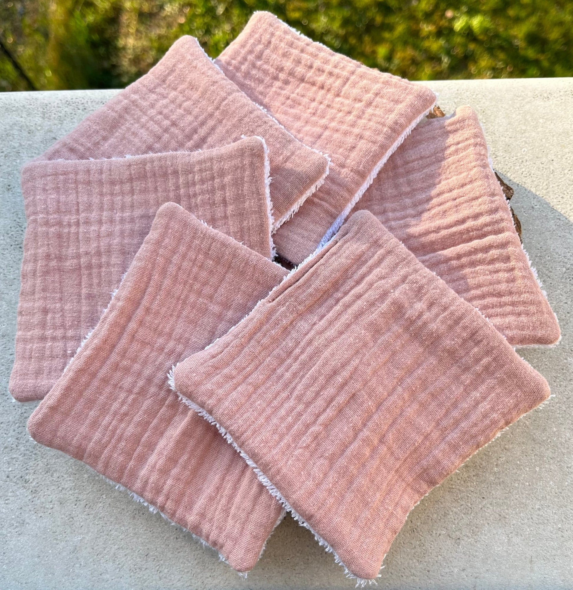 Lingettes lavables coton
