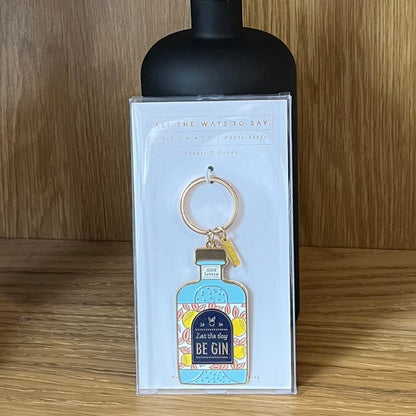 Porte Clés Gin Day - Autours Madame